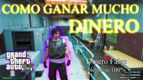 Como Ganar Mucho Dinero En Gta V Online Negocio Al Youtube