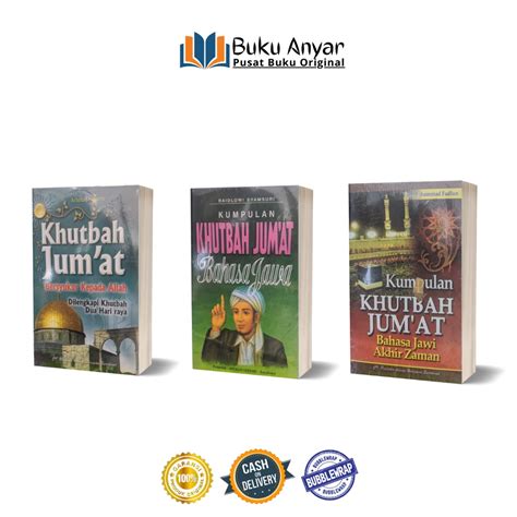 Jual BUKU KHUTBAH KHOTBAH JUMAT LENGKAP DAN TERBAIK SEPANJANG MASA