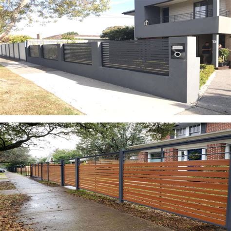 Aluminum Slat Privacy Fence