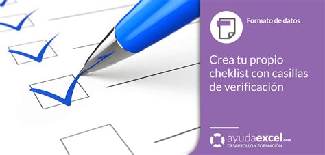 Crear Un Checklist En Excel Con Casillas De Verificaci N Ayuda Excel