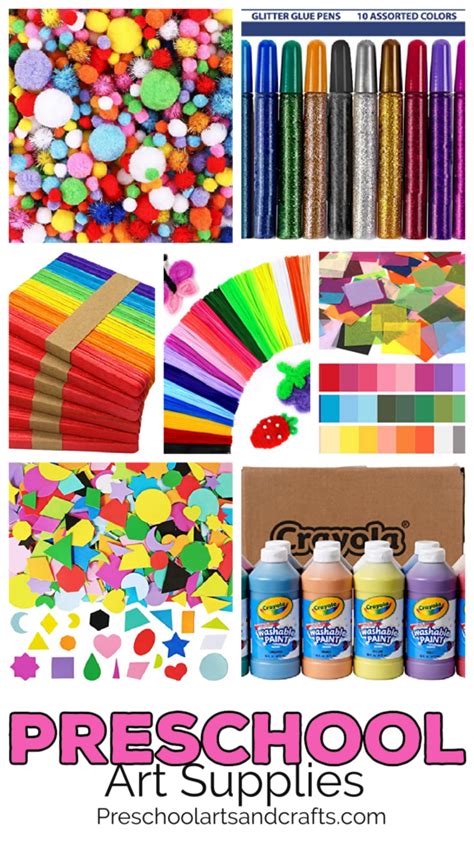 Preschool Art Supplies - Preschool Arts and Crafts