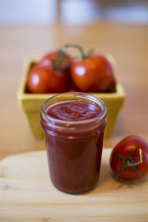 Homemade Ketchup With Fresh Tomatoes Live Simply