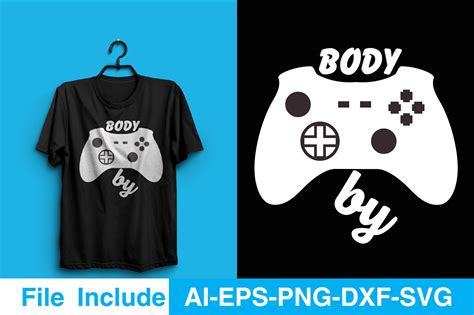 Body By T Shirt Design Graphic By Misba Design · Creative Fabrica