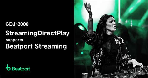 CDJ-3000 officially supports StreamingDirectPlay - News - Pioneer DJ News