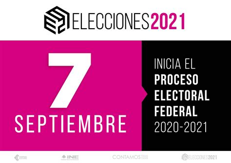 Proceso Electoral 2020 2021 Iniciará El 7 De Septiembre Ine