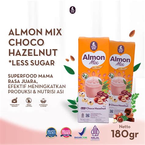 Jual Mama Bear Almon Mix Susu Pelancar Asi Almon Mix Less Sugar