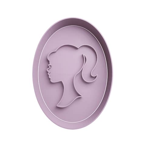 Barbie Profile Cookie Cutter Stl Cookie Cutter Stl Store Design