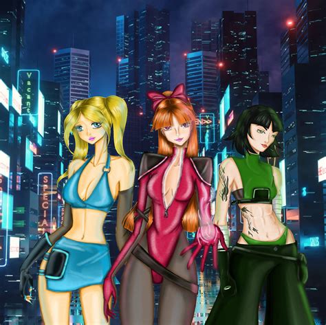 Sexy Powerpuff Girls Anime