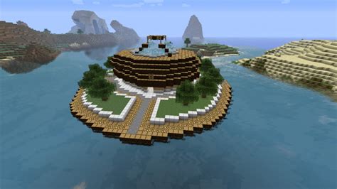 sea temple Minecraft Map