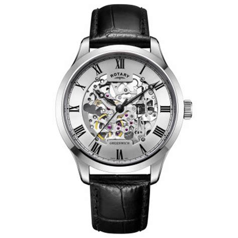 Rotary Greenwich Automatic Skeleton Watch Gs0294006