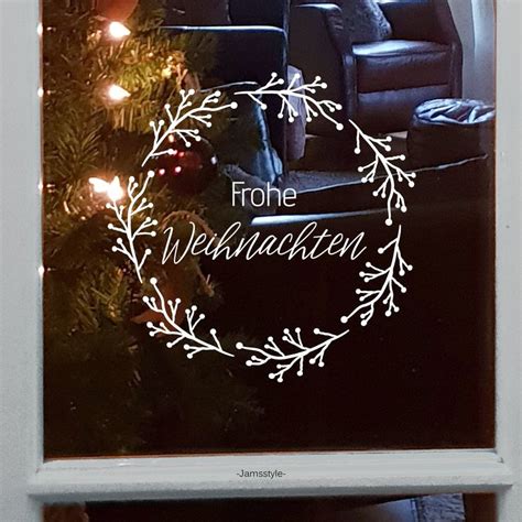 Fenstersticker T Rsticker Frohe Weihnachten Weitere Texte Zur Auswahl