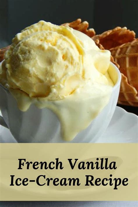 French vanilla ice cream recipe – Artofit