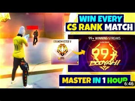 How To Do CS Rank Grandmaster In 6 Hour Best Clash Squad Tips