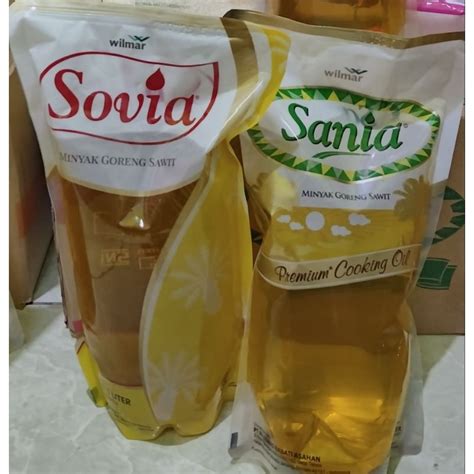 Jual Minyak Goreng Sovia Sania 1Liter Shopee Indonesia