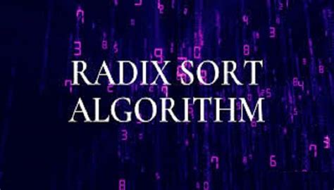 Radix Sort In Data Structure Studiousguy