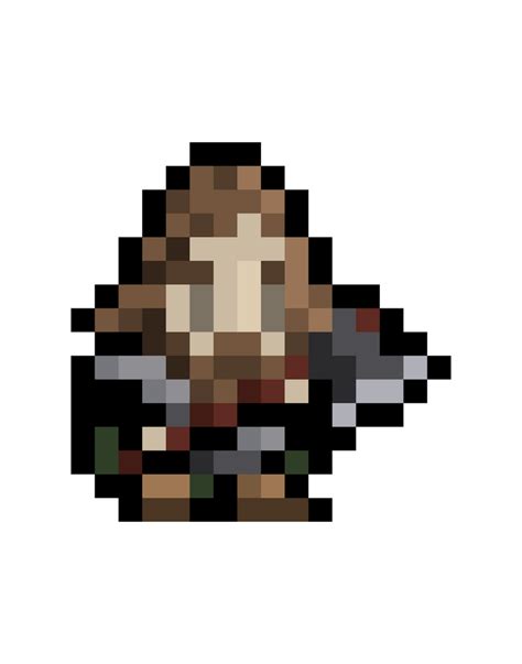 8 Bit Dwarf 16x16 Sprite Pixel Art By Obinsun On Deviantart