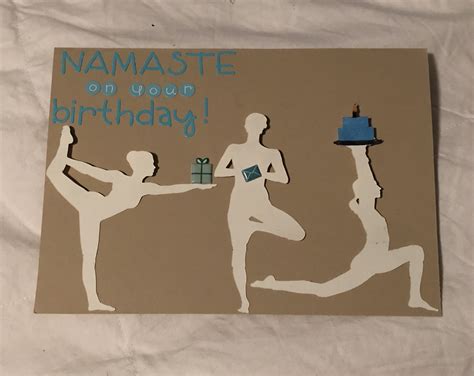 Strike Your Party Pose Yoga Birthday Card Box Set Of 8 Cards Artofit