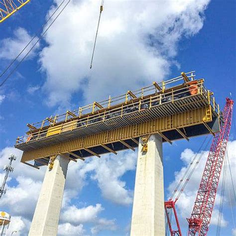 Four Faced Battered Column Bridge Formwork