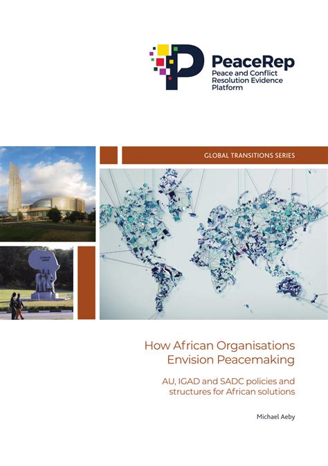 Pdf How African Organisations Envision Peacemaking Au Igad And Sadc