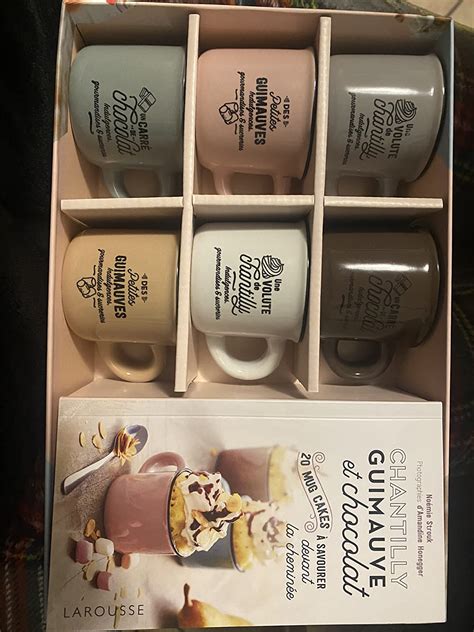 Amazon it Chantilly guimauve et chocolat 20 Mug Cakes à savourer