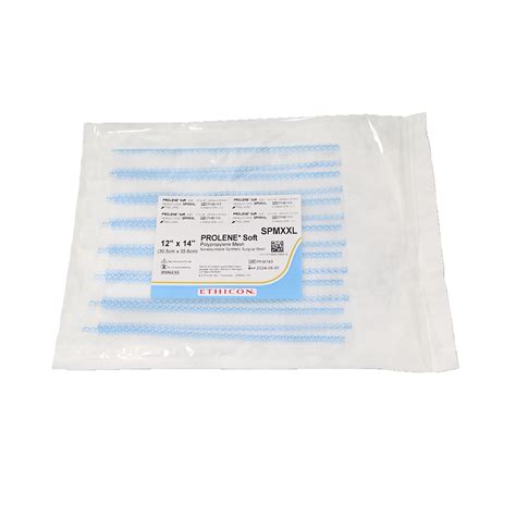 Code Spmxxl Ethicon Prolene Soft Polypropylene Mesh Nonabsorbable