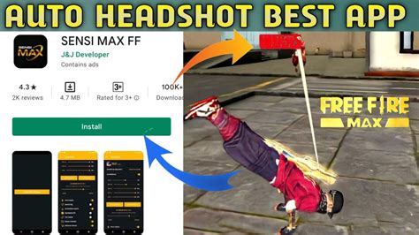 Sensi Max Fffree Fire Max Headshot Appsensi Booster Ff Maxregedit