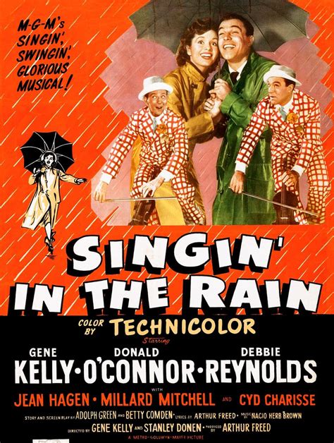 Gene Kelly Singing In The Rain Poster