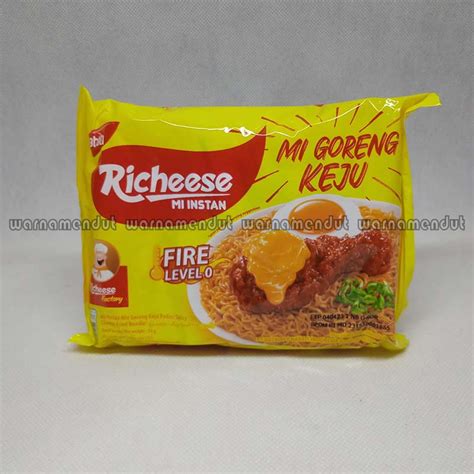 Jual Richeese Nabati Mie Goreng Keju Level 0 Mie Instan 74gr 1pcs Wmo