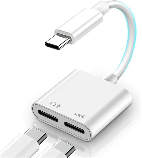 Amazon Jsaux Usb C Splitter In Usb C Headphone And Charger