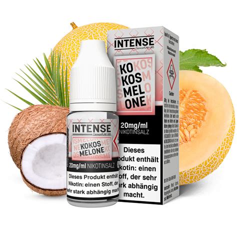 German Flavours Intense Kokos Melone Nikotinsalz House Of Vape