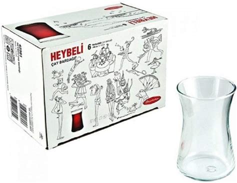 Heybeli Turkish Tea Glasses Set Glasses Pasabahce Brand Amazon