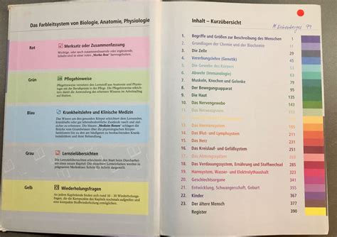 Biologie Anatomie Physiologie Lehrbuch für Pflegeberufe Kaufen auf