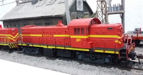 Amarelo Rffsa Fase 1 Models Ferrovia Brasil