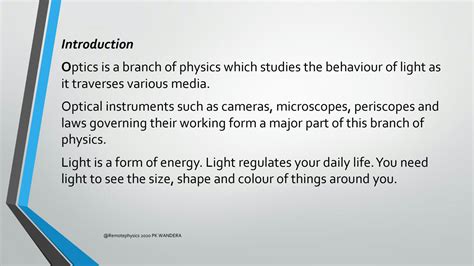 Solution Rectilinear Propagation Of Light Studypool