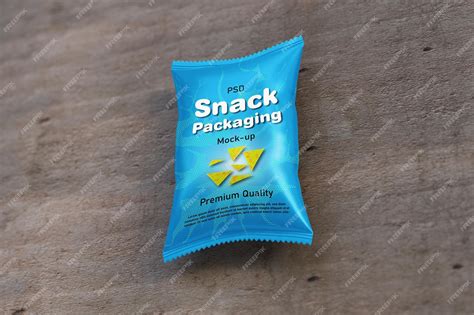 Premium Psd Snack Packaging Mockup