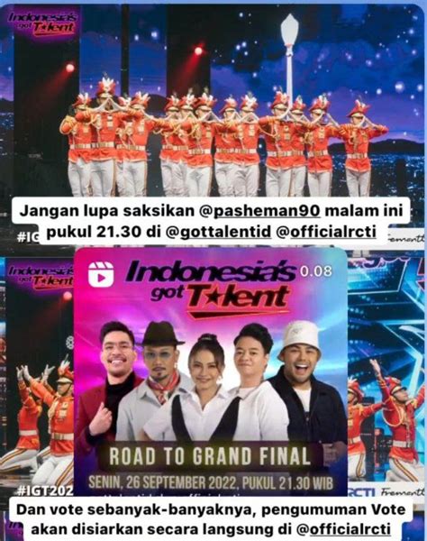 Link Streaming Indonesia S Got Talent Road To Final Malam Ini Pukul 21