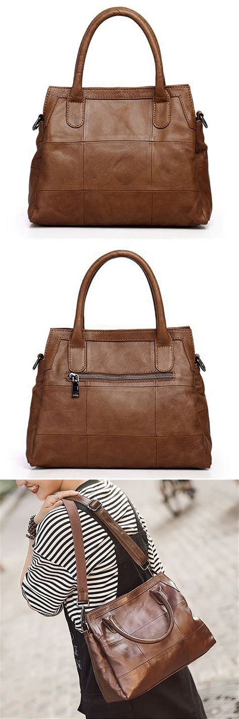 Women Vintage High End Handbags Large Capacity Crossbody Bag High End