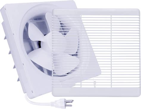 Exhaust Shutter Fan Cfm Direction Reversible Strong Airflow Wall