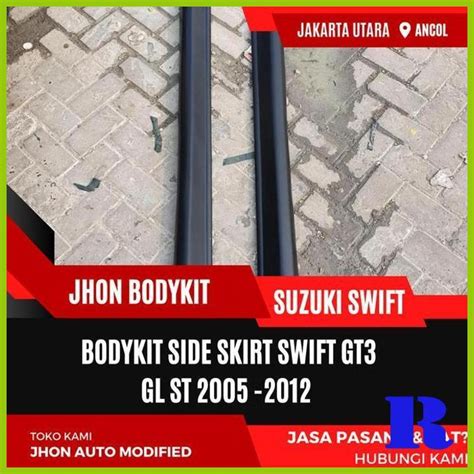 Jual BODYKIT SIDE SKIRT SWIFT GT3 GL ST 2005 2012 BODYKIT SWIFT ADD ON