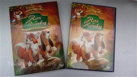 DVD DISNEY ROX ET ROUKY EDITION COLLECTOR FOURREAU Arpheuilles Saint