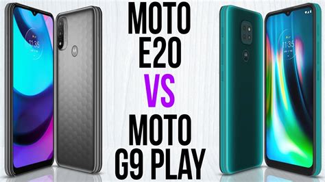 Moto E20 Vs Moto G9 Play Comparativo YouTube