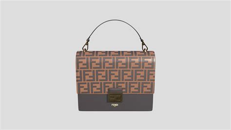 Fendi Luxury Bag 3d Model By Ikarus 3d Ikarus3d 8a3a9db Sketchfab