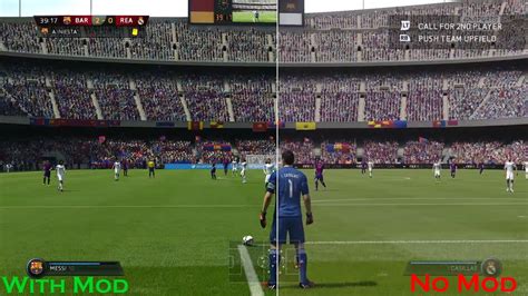 Fifa 15 Real Vision 20 Graphic Comparison 1080p 60fps Youtube