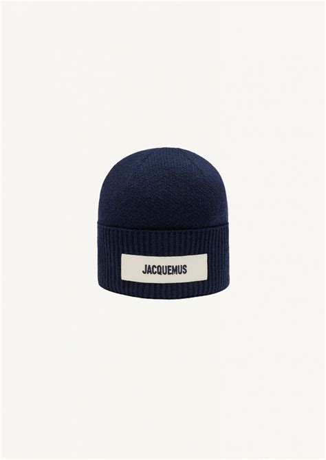 Le Bonnet Jacquemus Navy Jacquemus D Partement F Minin