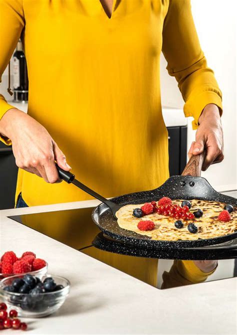 Westinghouse Pannenkoekenpan Marble Cm Wood Kopen Cookinglife