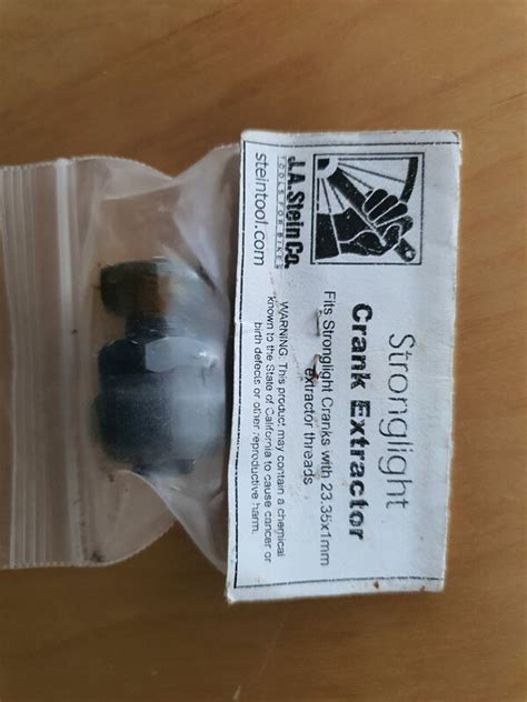 Sold Stronglight Crank Extractor 49D 93 Crank Set NOS Retrobike