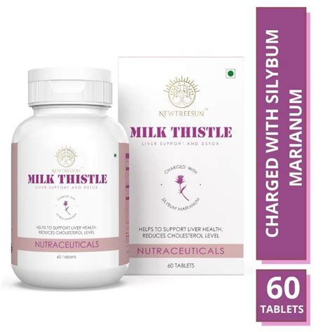 Newtreesun Milk Thistle Liver Support And Detox Tablet Uses Price