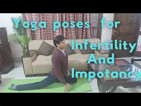 Simple Yoga Poses For Infertility And Impotancy Yoga Exercise YouTube