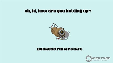 Best Glados Potato Quotes. QuotesGram