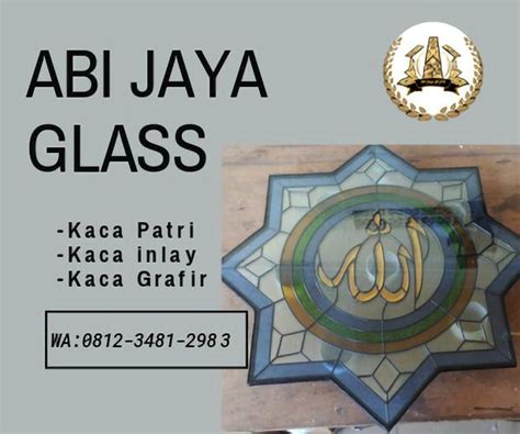 CONTOH KACA PATRI MASJID GEREJA TERBAIK DI PADANG LAWAS WA 0812 3481